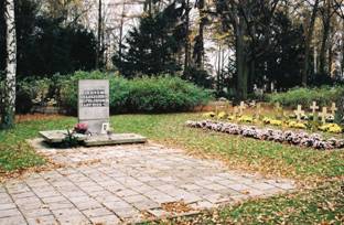 Pomnik na kwaterze jecw belgijskich i polskich