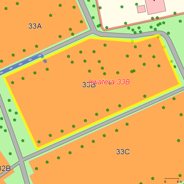 doj�cie do kwatery od wskazanej bramy